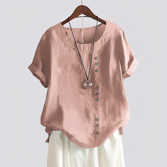 Isabelle - Tricou confortabil cu mâneci scurte pentru femei