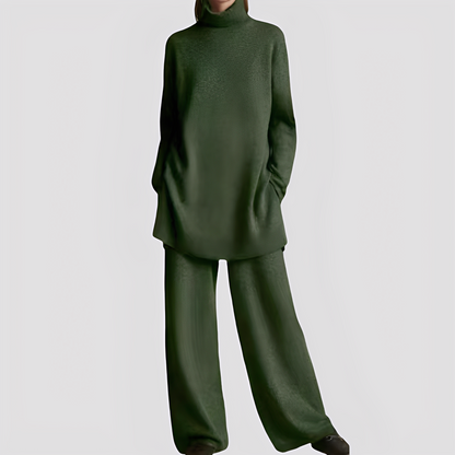 Jessica - Set lounge stil elegant cu guler înalt pentru dame