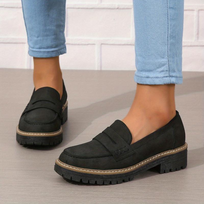 Bethan - Mocasini eleganți pentru femei, cu talpă groasă