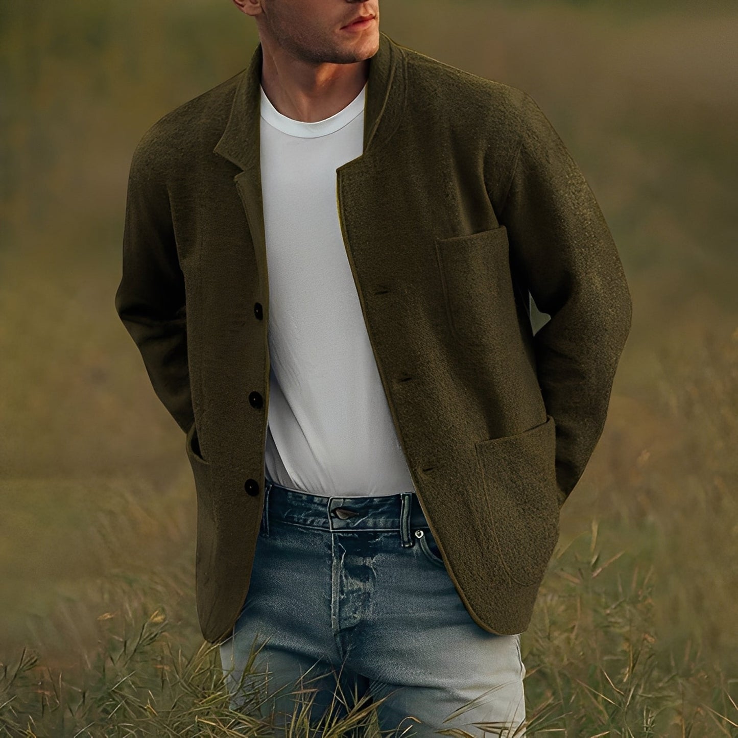 Jourdain - Vestă cu multe buzunare pentru bărbați