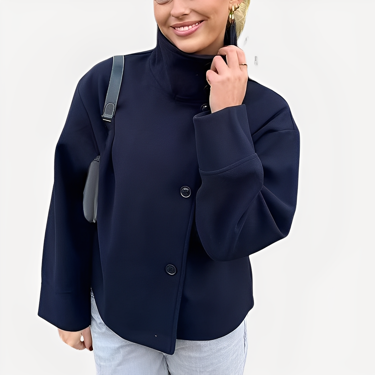 Carolyn - Palton elegant pentru femei cu închidere simplă