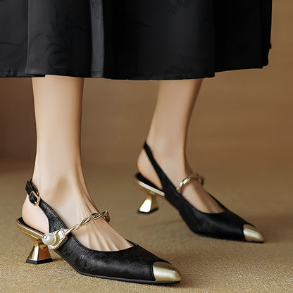 Maddie - Sandalete elegante cu toc stiletto pentru dame