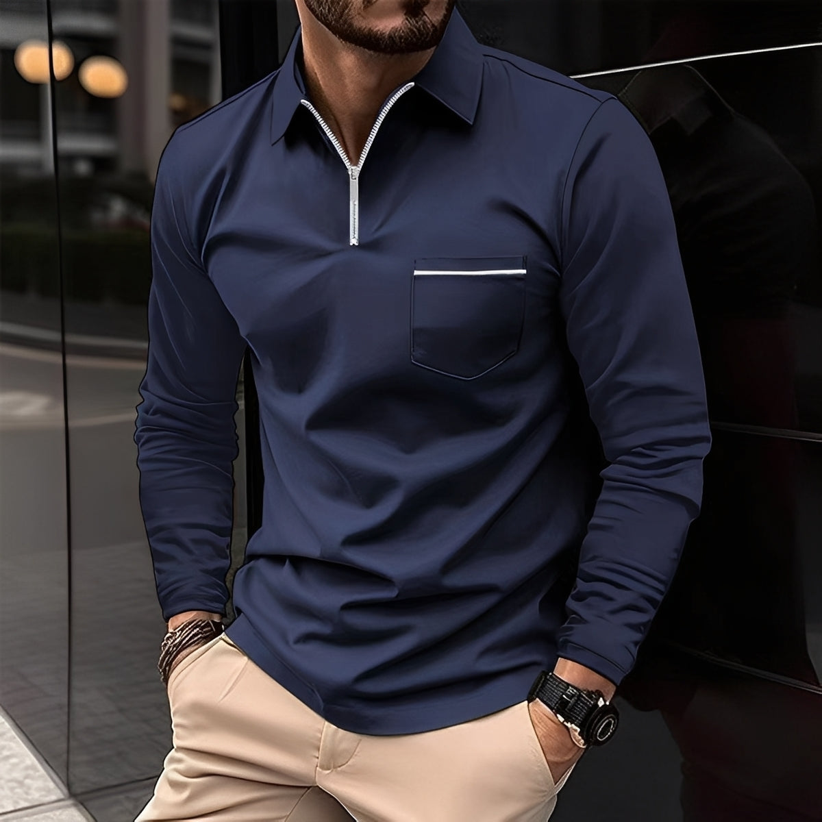 Bernard - Tricou cu mânecă lungă confortabil