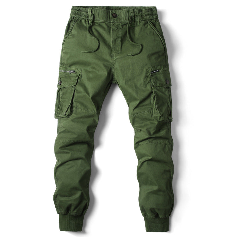 Jason - Pantaloni Cargo Slim-Fit Stilați pentru Bărbați