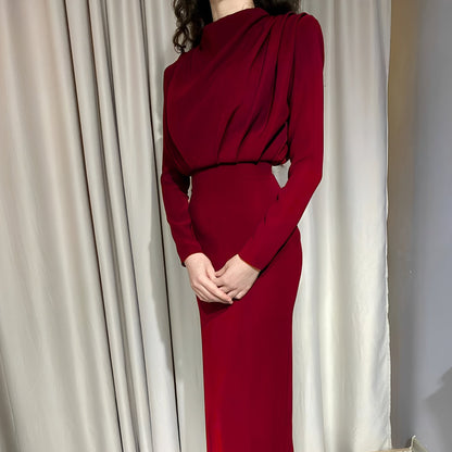 Jamie - Rochie elegantă cu mâneci lungi pentru femei