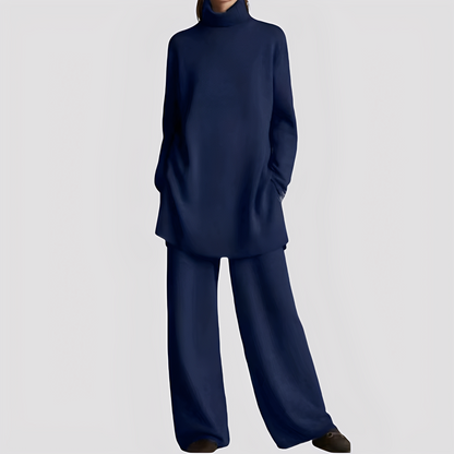 Jessica - Set lounge stil elegant cu guler înalt pentru dame