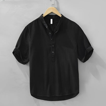 Harvie - Cămașă de vară confortabilă din in pentru bărbați
