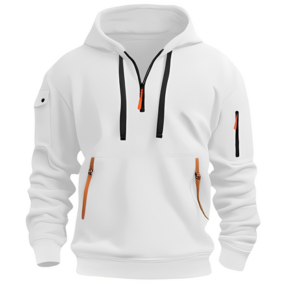 Faustin - Jachetă elegantă cu glugă pentru bărbați