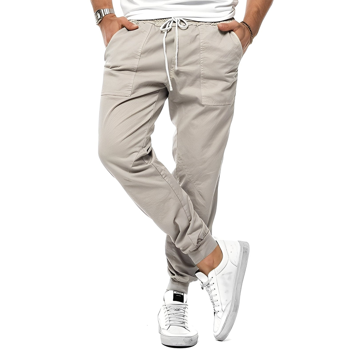 Cooper - Pantaloni casual cu stretch pentru bărbați