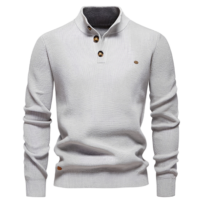 Brant - Pulover stilat cu fermoar sfert pentru bărbați