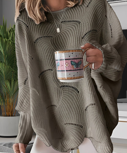 Kassandra - Pulover stilizat, cu decupaj, pentru femei