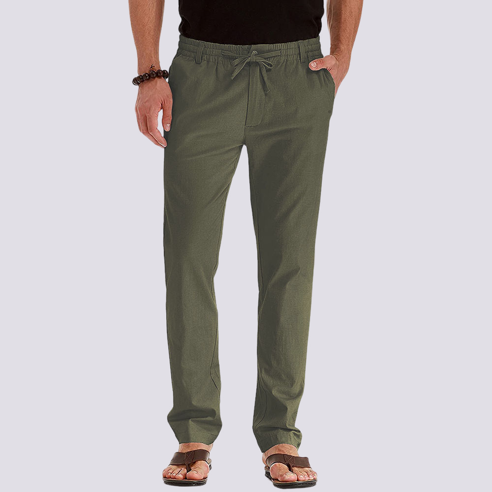 Timothy - Pantaloni confortabili de agrement cu talie elastică pentru bărbați