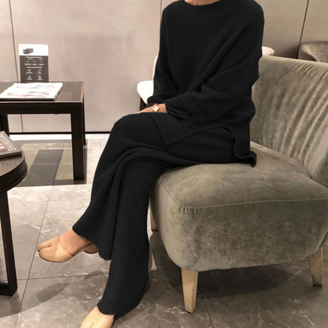Samantha - Set elegant din pulover și pantaloni