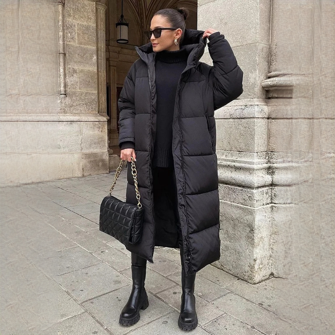 Alyce - Palton lung și confortabil