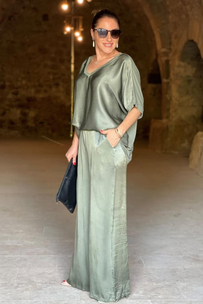 Brittany - Set de eleganță din satin