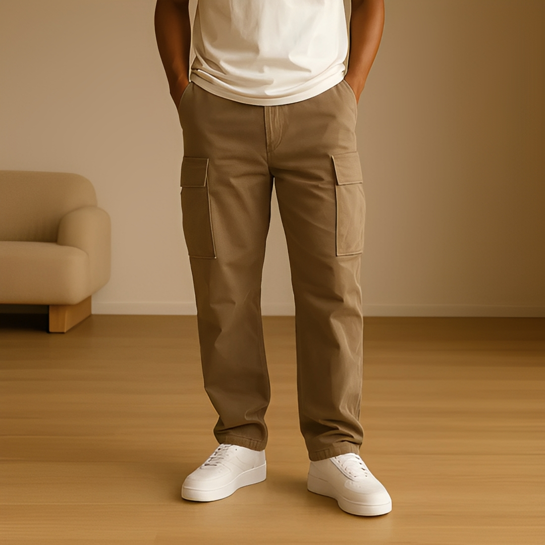 Hildo - Pantalon cargo confortabil pentru bărbați