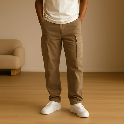 Hildo - Pantalon cargo confortabil pentru bărbați