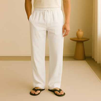 Jesriel - Pantaloni comozi cu picioare drepte pentru bărbați