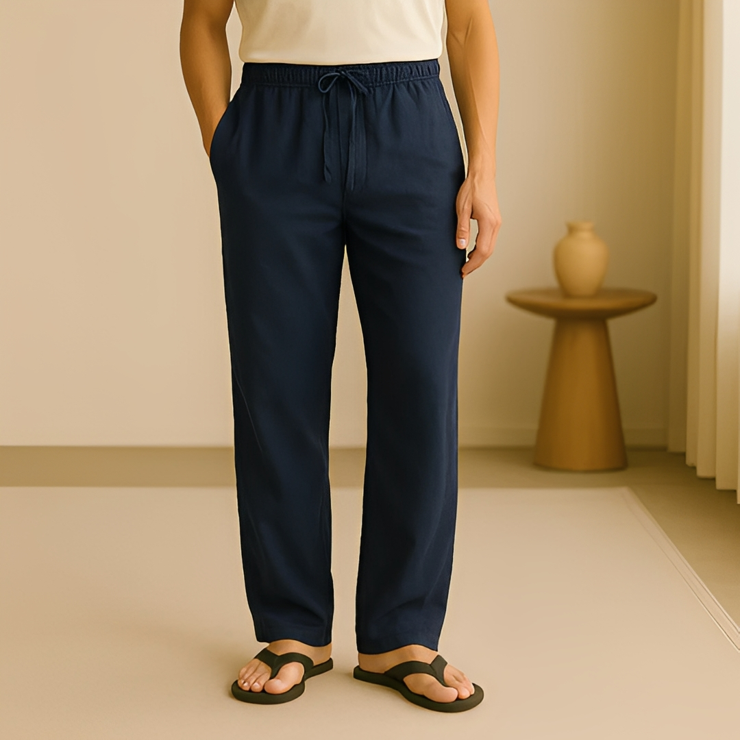 Jesriel - Pantaloni comozi cu picioare drepte pentru bărbați