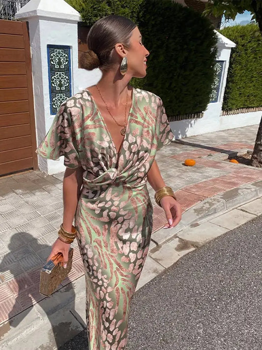 Cosima - Rochie de damă cu decolteu în V