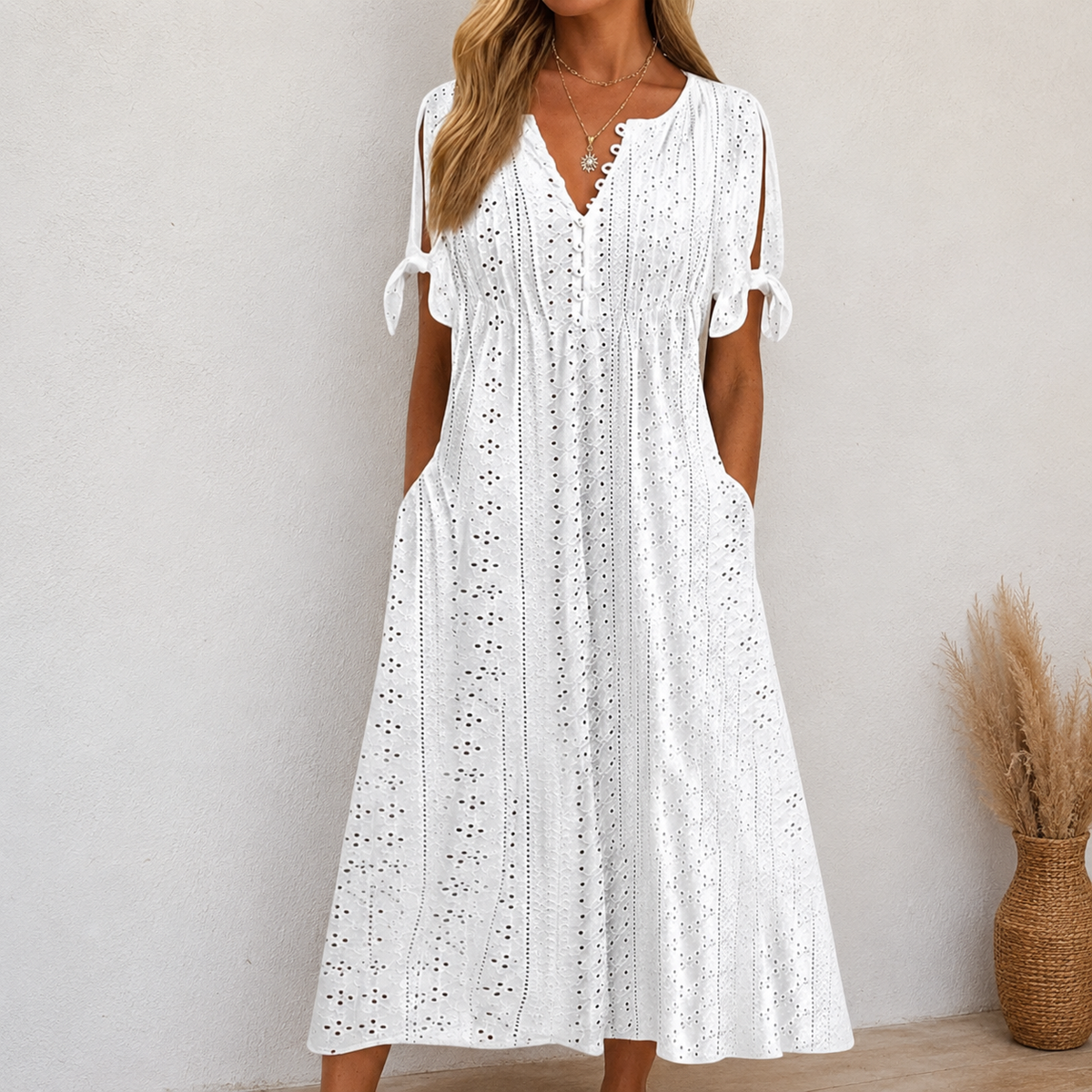 Siena - Rochie de vară boho ușoară