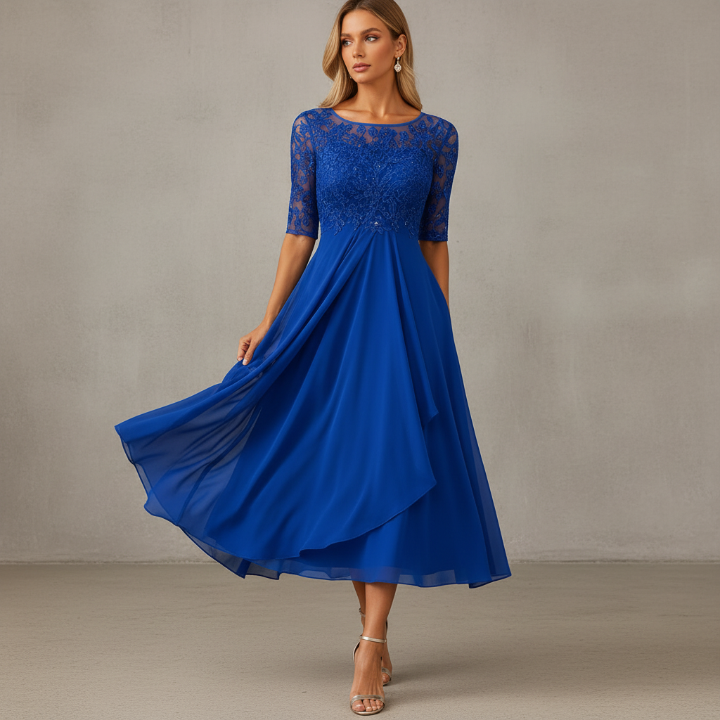 Yara - Rochie midi elegantă
