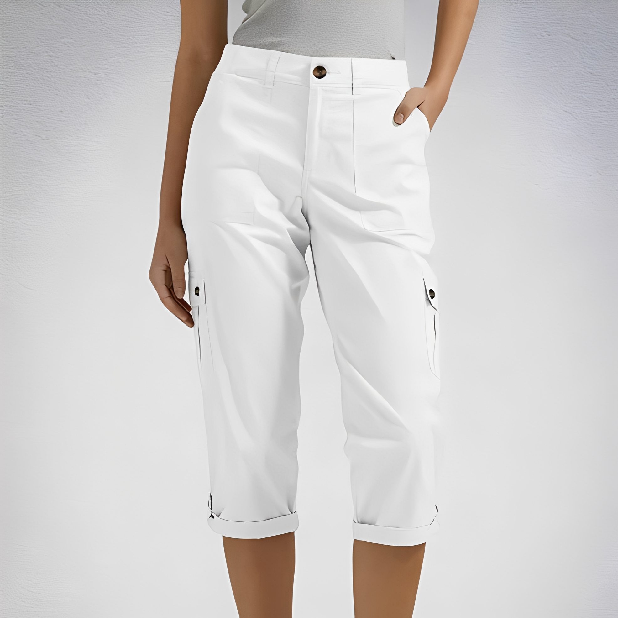 Archelle - Pantalon modern cu croială largă pentru femei