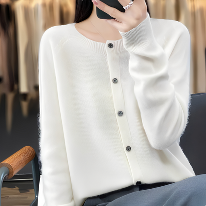 Haydée - Cardigan elegant cu nasturi pentru femei