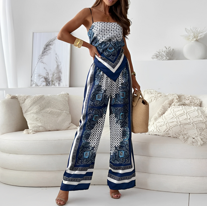 Amellia - Ansamblu top și pantalon pentru femei