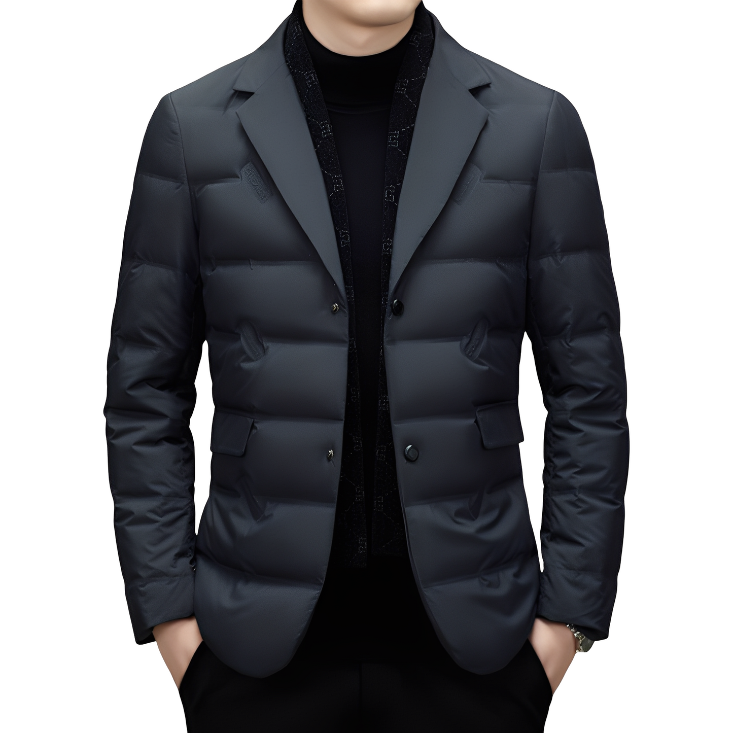 Andrew - Geacă elegantă, caldă de puf pentru bărbați