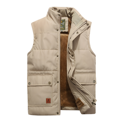 Marvin - Vestă modernă, versatilă, caldă pentru bărbați