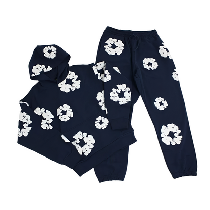 Theresa - Set stilat, lejer cu model floral pentru femei