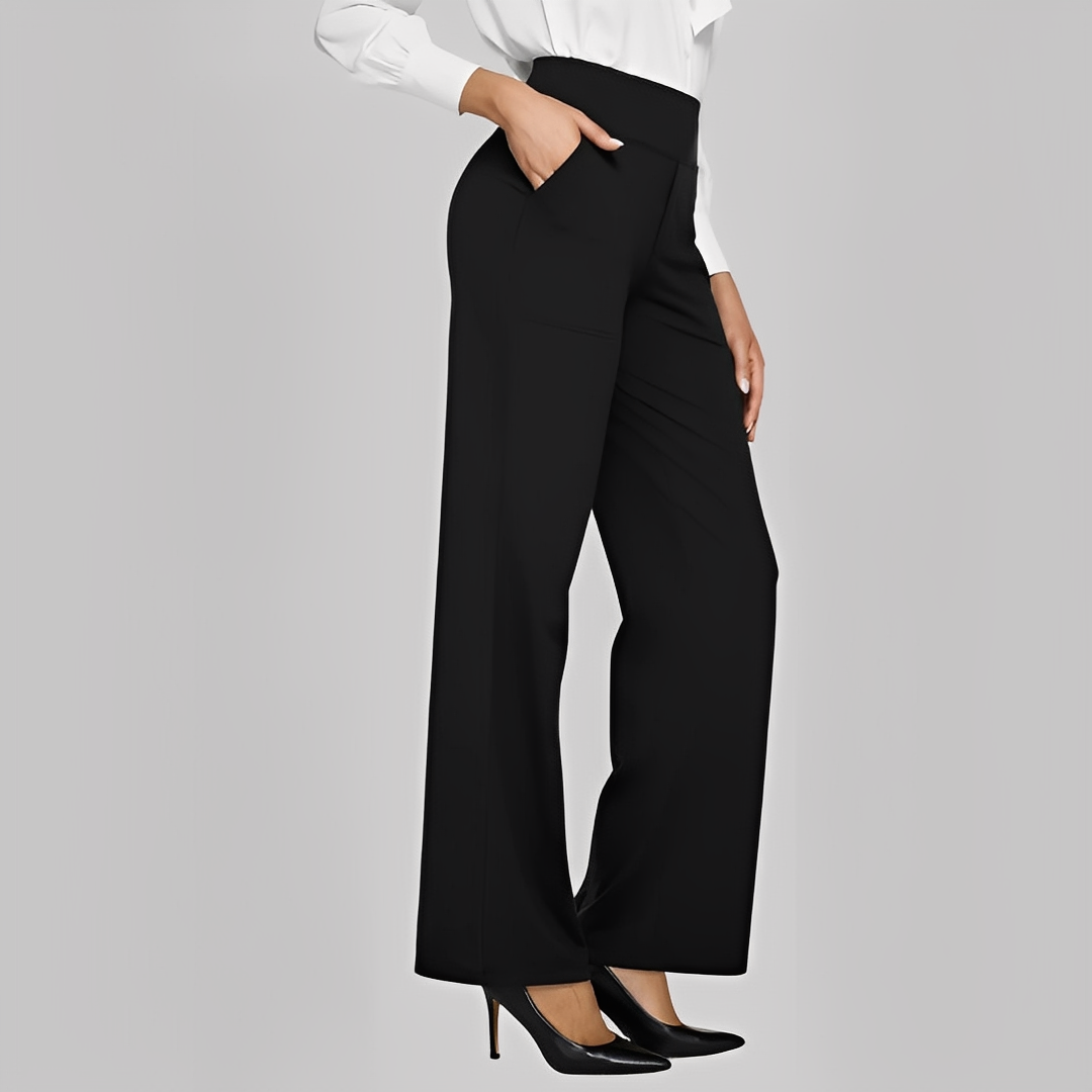 Arrthi - Pantaloni eleganți cu stretch pentru femei