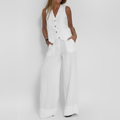 Kaithlyn - Elegant ansamblu două piese de vară pentru femei