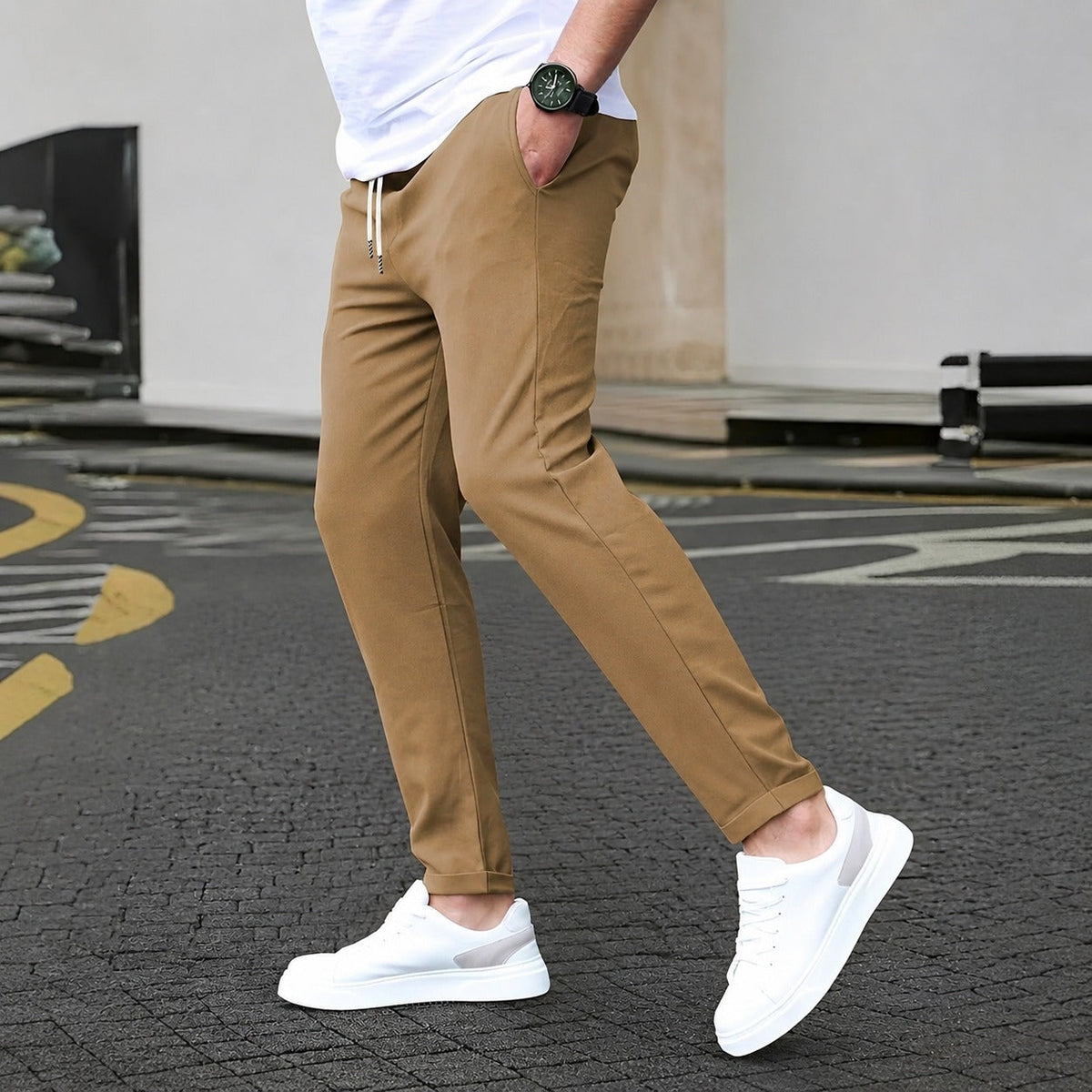 Alexis - Pantaloni casual confortabili pentru bărbați