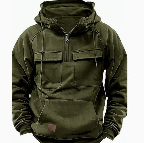 Jaxon – Jachetă Streetwear cu Glugă și Design Elegant