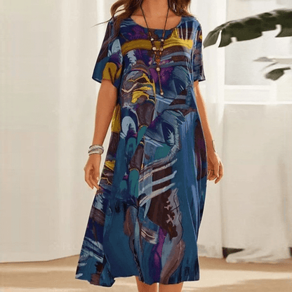 Elizabeth – Rochie rafinată cu imprimeu floral