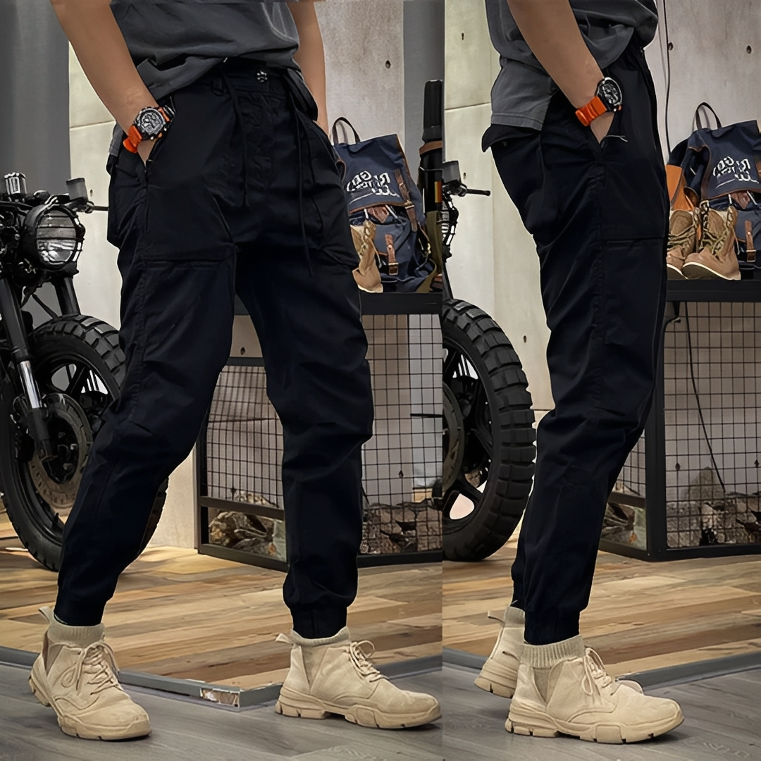 Jonelle - Pantalon cargo extensibil pentru bărbați