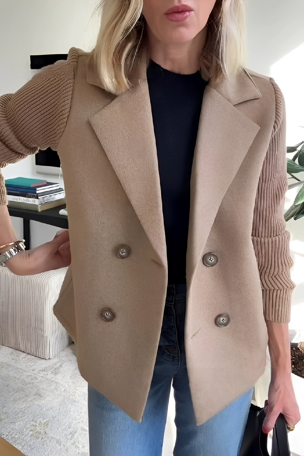 Alannah - Sacou de lână elegant pentru femei