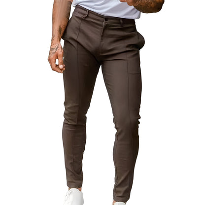 Stuart - Pantaloni Slim-Fit Casual pentru Bărbați