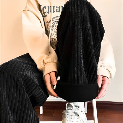 Kristian - Stil, pantaloni jogging cord lejeri pentru bărbați