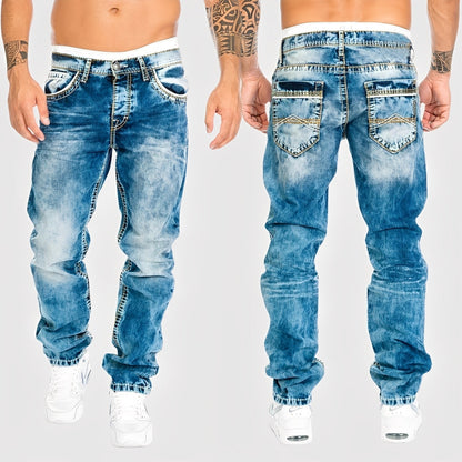 Chris - Jeans lejere cu picior larg pentru bărbați