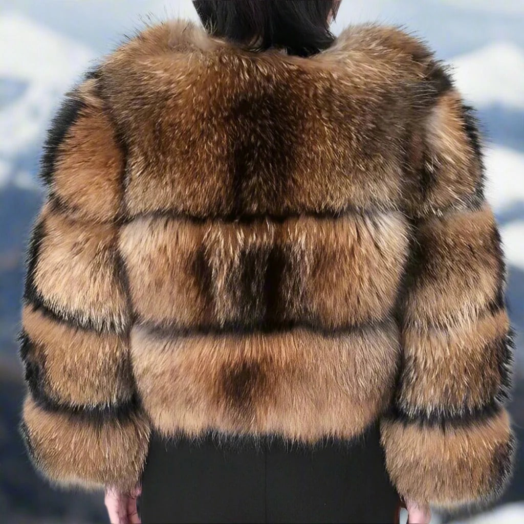 Sabryna - Haină de blană elegantă și călduroasă pentru femei