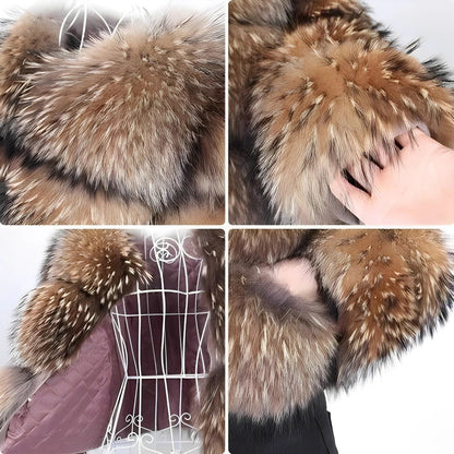 Sabryna - Haină de blană elegantă și călduroasă pentru femei