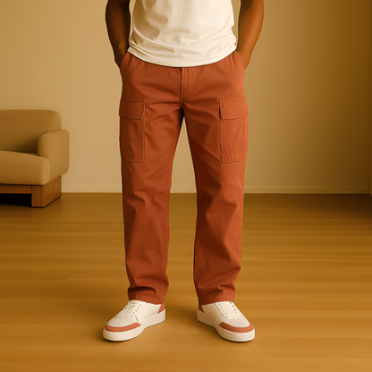 Hildo - Pantalon cargo confortabil pentru bărbați