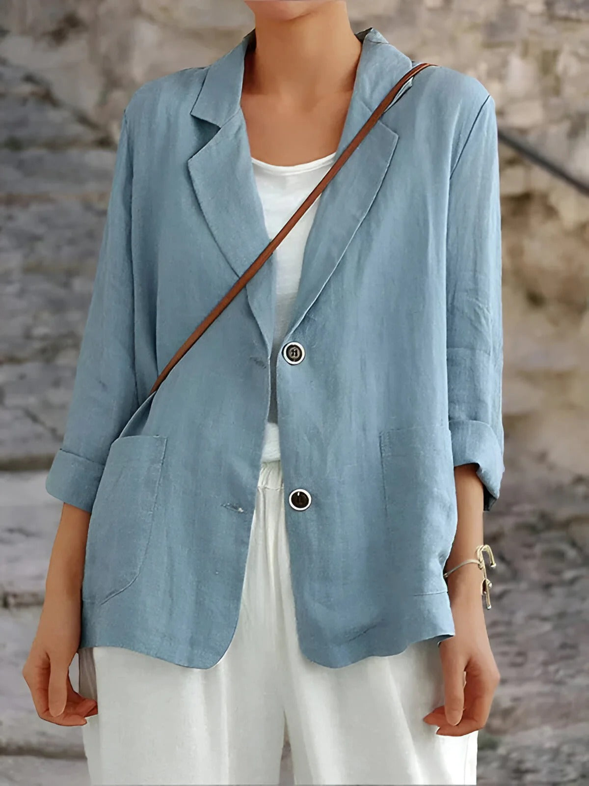 Sofia – Sacou Casual cu Accente Italiene