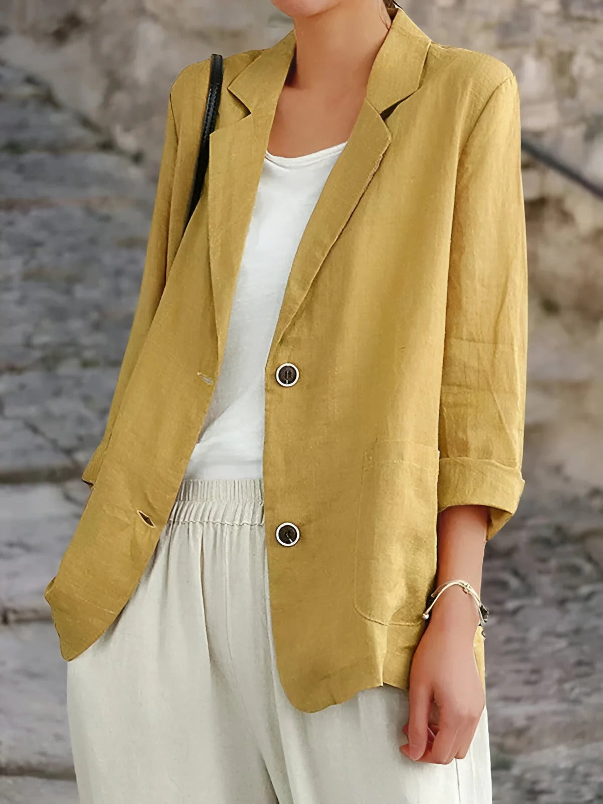 Sofia – Sacou Casual cu Accente Italiene
